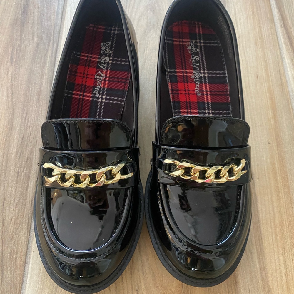 Black glossy loafers - Picture 4 of 4